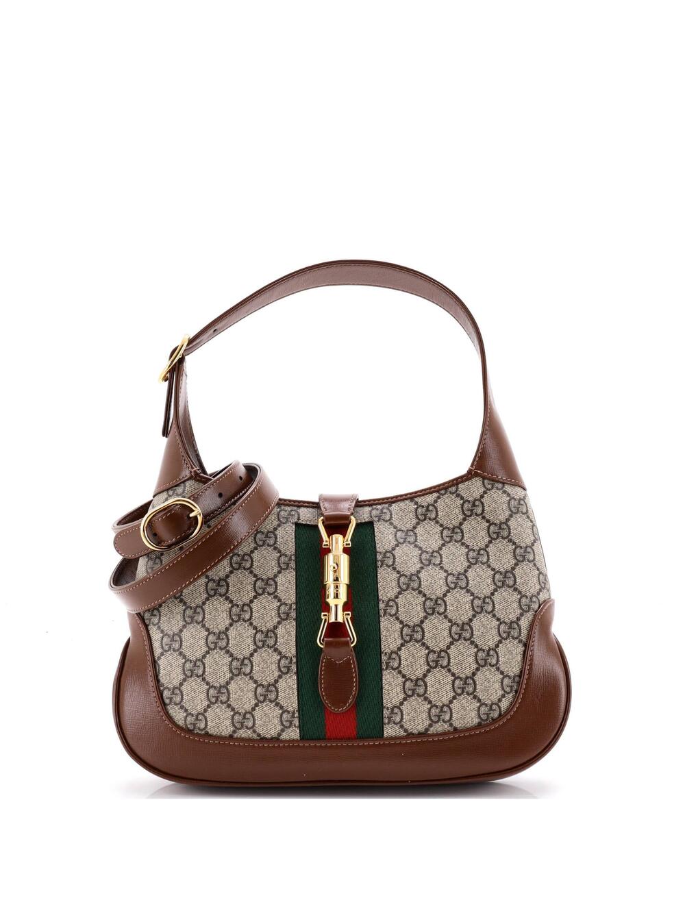Gucci Jackie Hobo Gg Coated Canvas #364632G22B